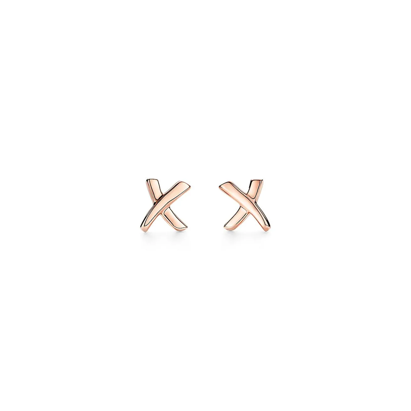 Tiffany & Co. Paloma's Graffiti X earrings in 18k rose gold, mini. | ^ Earrings|Paloma Picasso®