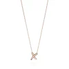 Tiffany & Co. Paloma's Graffiti X pendant in 18k rose gold, small. | ^ Necklaces & Pendants|Rose Gold Jewelry