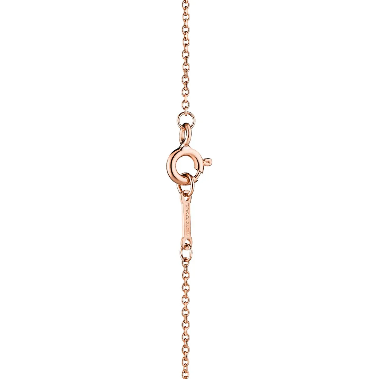 Tiffany & Co. Paloma's Graffiti X pendant in 18k rose gold, small. | ^ Necklaces & Pendants|Rose Gold Jewelry