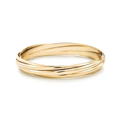 Tiffany & Co. Paloma's Melody five-band bangle in 18k gold, medium. | ^ Bracelets|Gold Jewelry