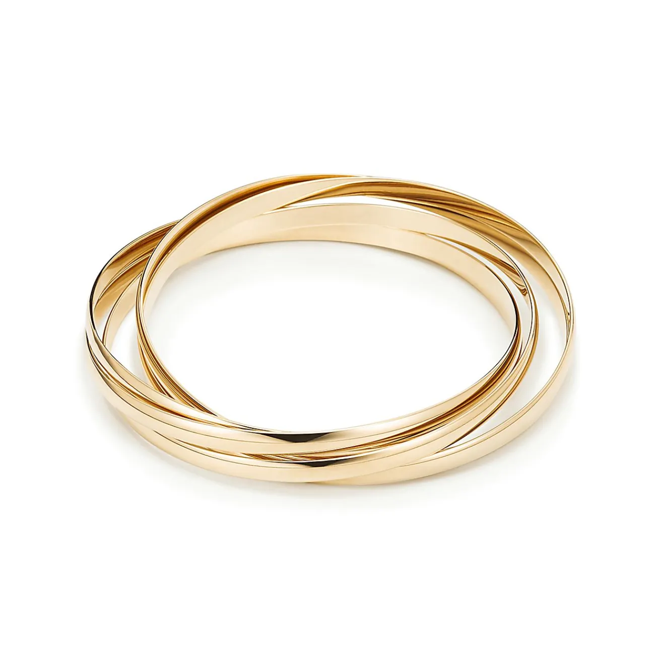 Tiffany & Co. Paloma's Melody five-band bangle in 18k gold, medium. | ^ Bracelets|Gold Jewelry