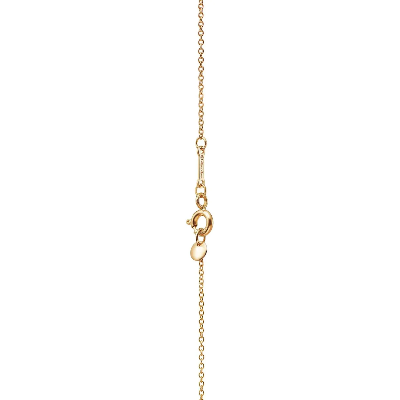 Tiffany & Co. Paloma's Studio hexagon pendant in 18k gold with a tanzanite. | ^ Necklaces & Pendants|Gold Jewelry