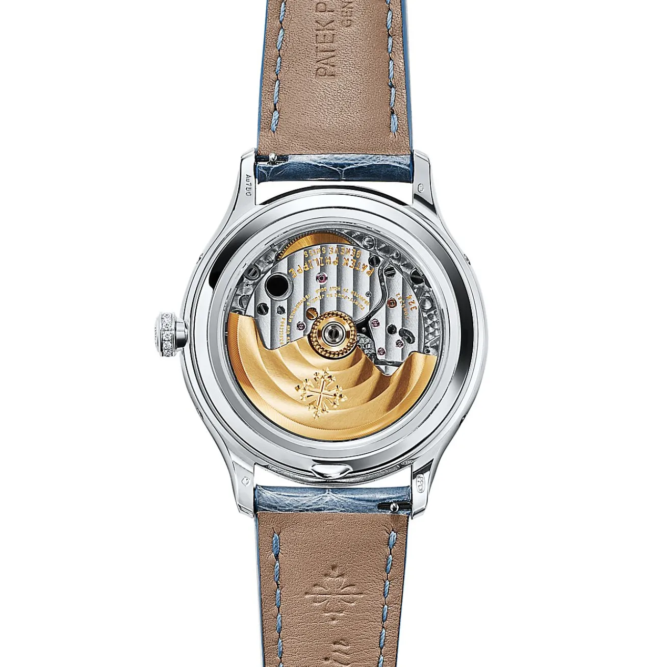 Tiffany & Co. Patek Philippe Complications women's watch in 18k white gold with diamonds. | ^ Patek Philippe