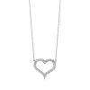 Tiffany & Co. Pendant in platinum with diamonds, large. | ^ Necklaces & Pendants|Platinum Jewelry