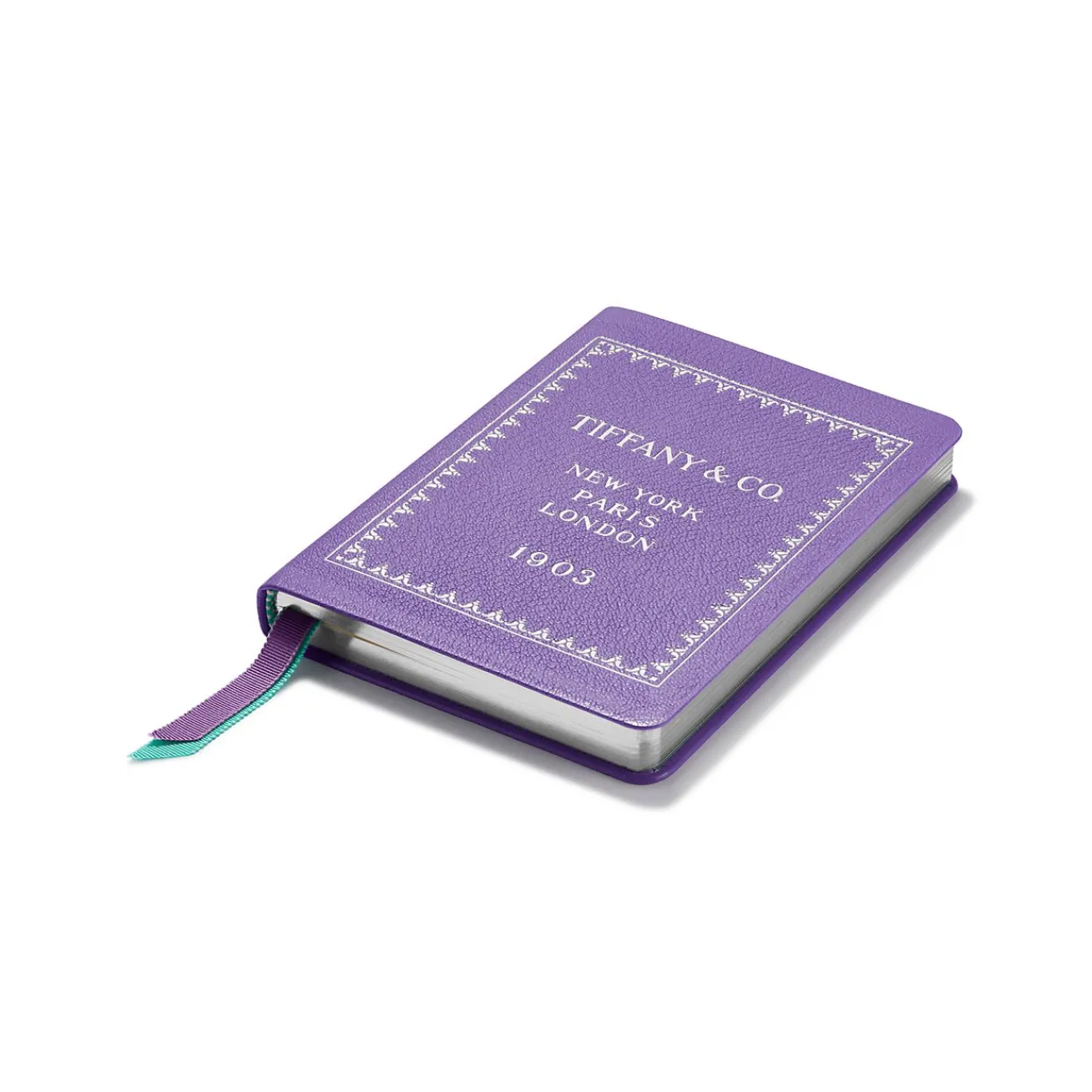 Tiffany & Co. Personal Essentials Notebook in Lavender Leather | ^ The Home|Housewarming Gifts