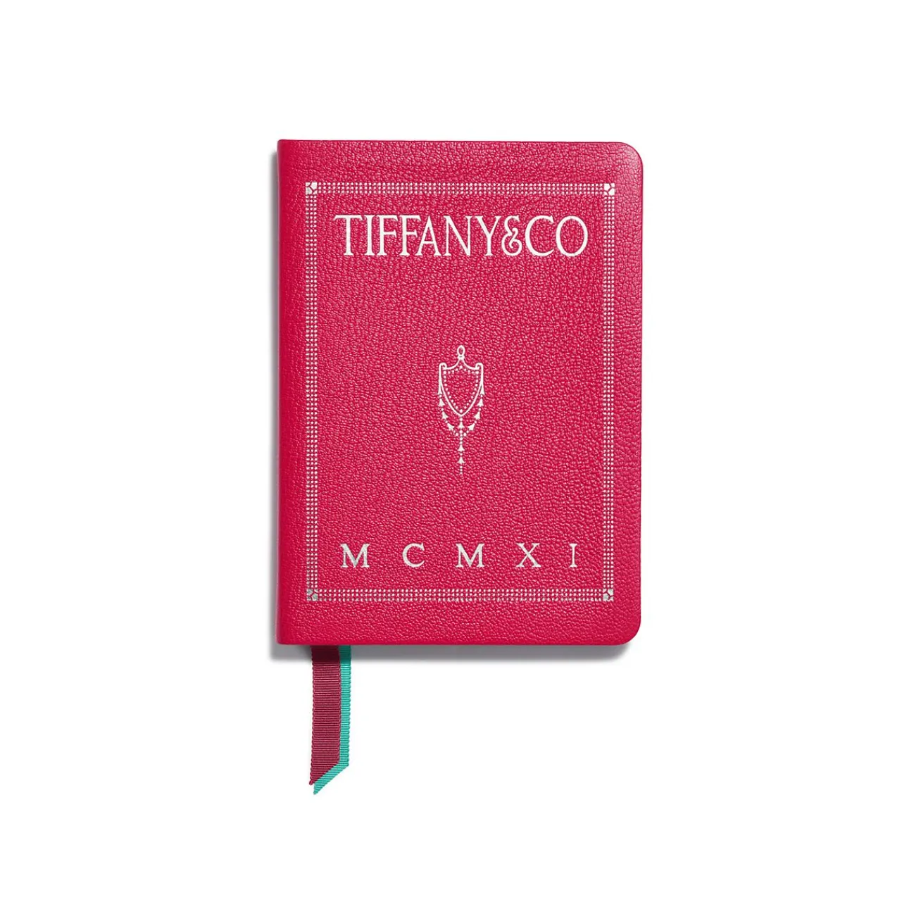 Tiffany & Co. Personal Essentials Notebook in Cerise Leather | ^ The Home|Housewarming Gifts