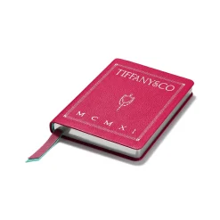 Tiffany & Co. Personal Essentials Notebook in Cerise Leather | ^ The Home|Housewarming Gifts