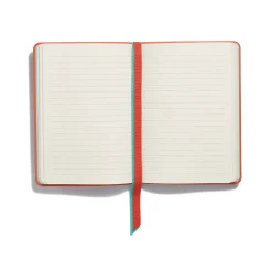 Tiffany & Co. Personal Essentials Notebook in Carnelian Orange Leather | ^ The Home|Housewarming Gifts