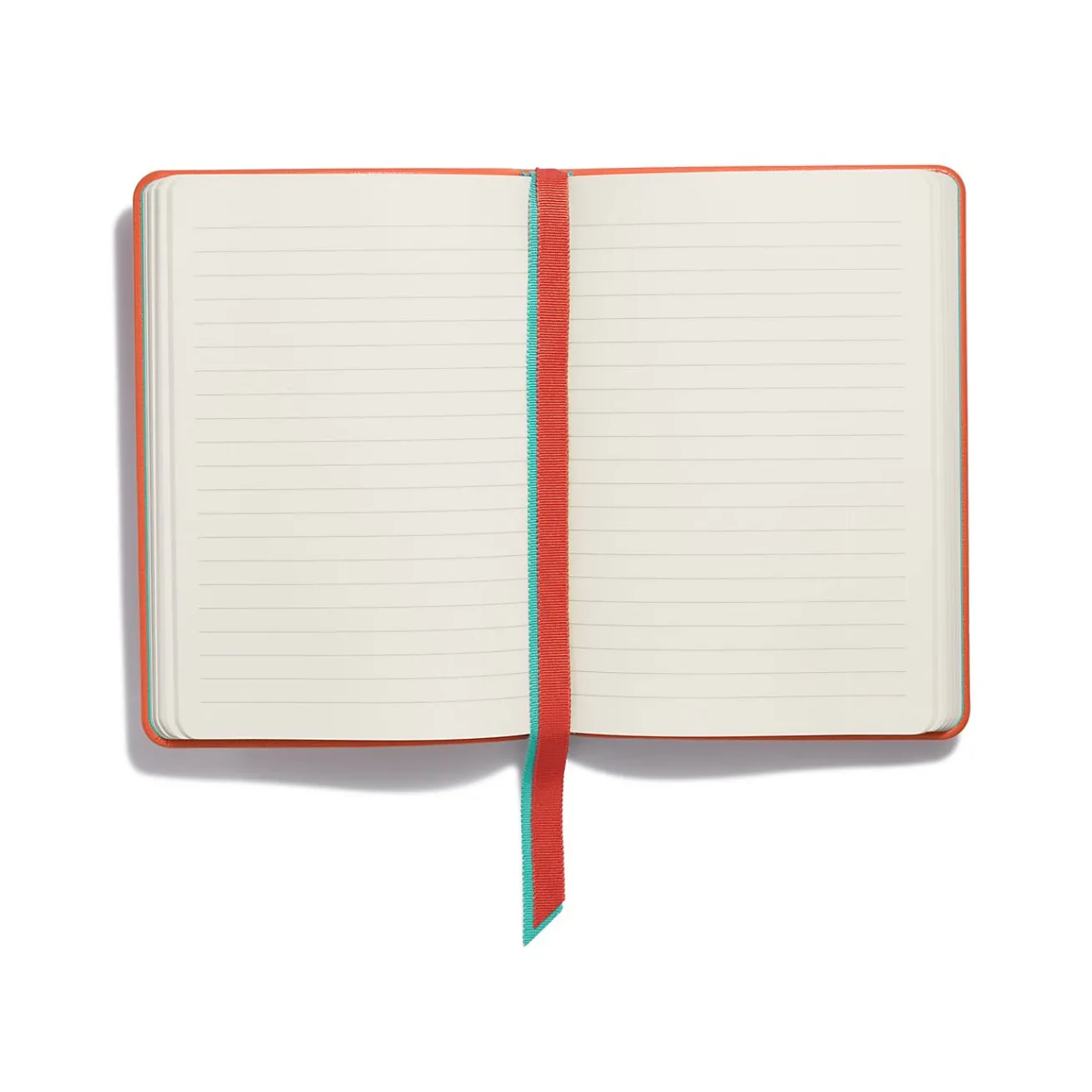 Tiffany & Co. Personal Essentials Notebook in Carnelian Orange Leather | ^ The Home|Housewarming Gifts