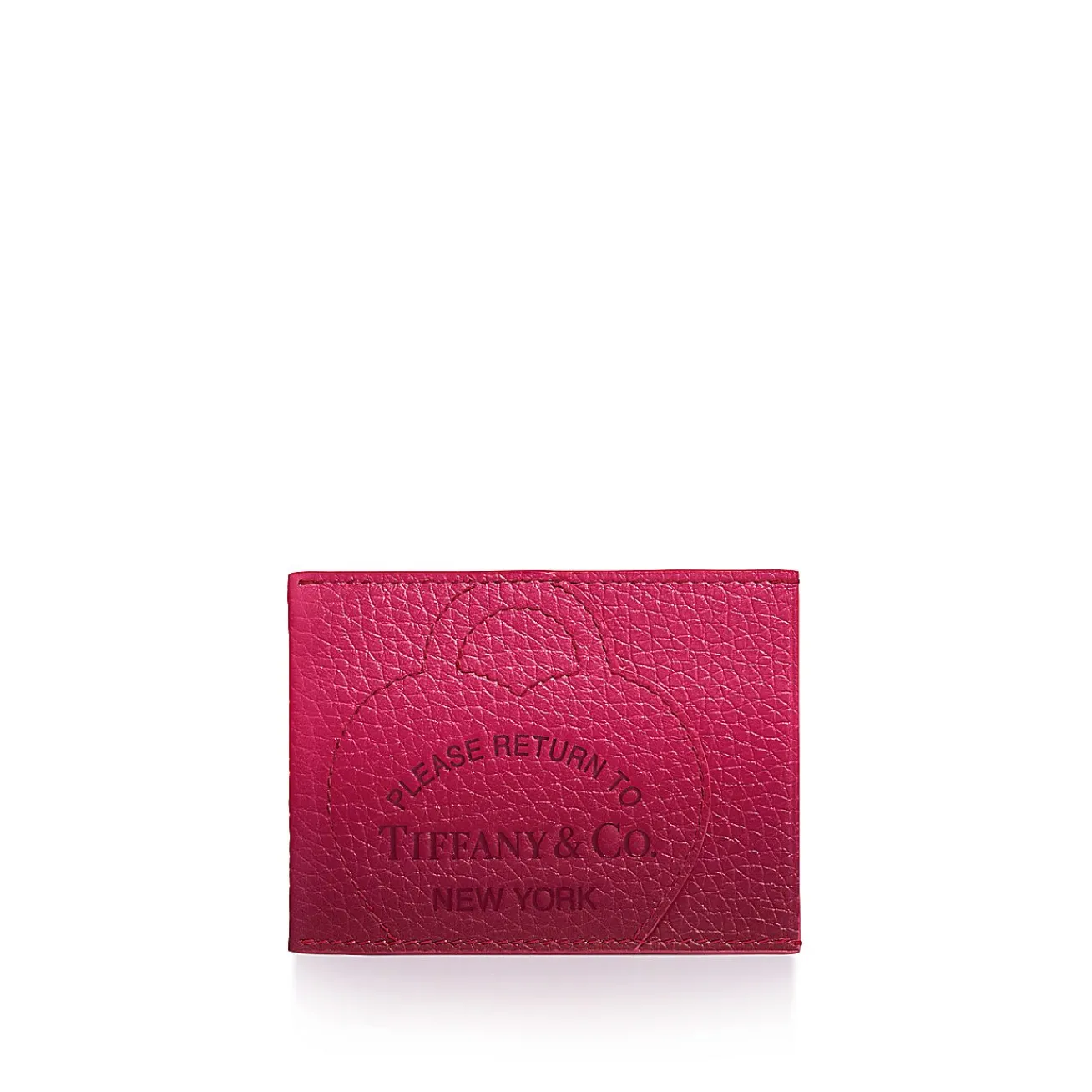 Tiffany & Co. Return to Tiffany® Card Case in Infinity Ruby Leather | ^Women Small Leather Goods|Women's Accessories