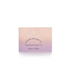 Tiffany & Co. Return to Tiffany® Card Case in Infinity Morganite Leather | ^Women Small Leather Goods|Women's Accessories