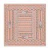 Tiffany & Co. Return to Tiffany® Chains Square Scarf in Peach Silk | ^Women Scarves & Stoles|Women's Accessories