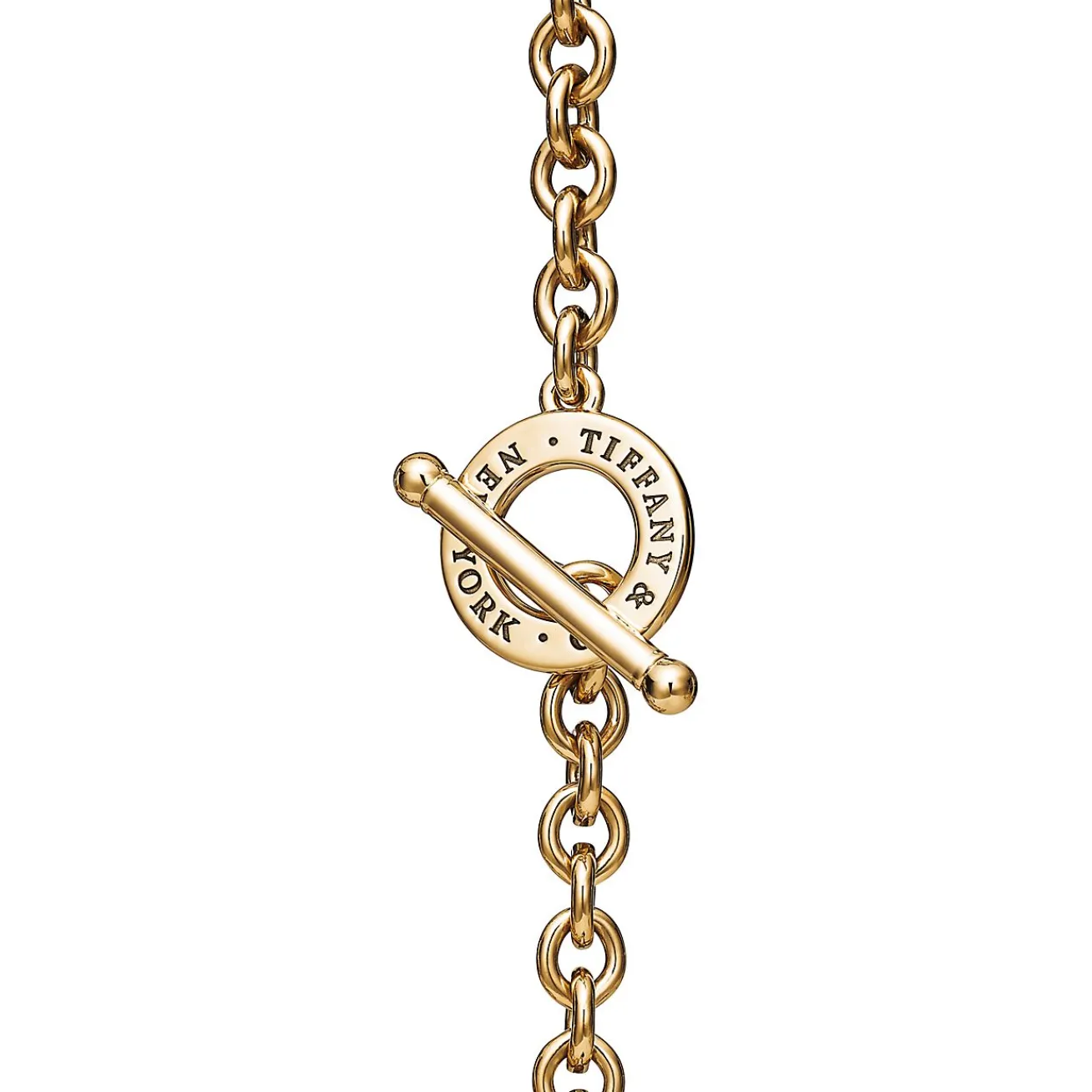 Tiffany & Co. Return to Tiffany® Full Heart Toggle Bracelet in Yellow Gold | ^ Bracelets|New Jewelry