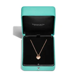 Tiffany & Co. Return to Tiffany® Full Heart Pendant in Rose Gold | ^ Necklaces & Pendants|New Jewelry