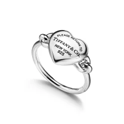 Tiffany & Co. Return to Tiffany® Full Heart Ring in Sterling Silver | ^ Rings|Gifts for Her