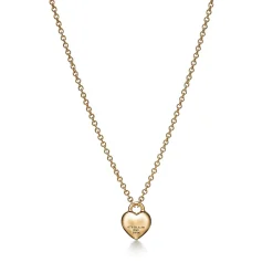 Tiffany & Co. Return to Tiffany® Full Heart Pendant in Yellow Gold | ^ Necklaces & Pendants|Gifts for Her