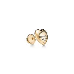 Tiffany & Co. Return to Tiffany® Full Heart Earrings in Yellow Gold | ^ Earrings|Gifts for Her