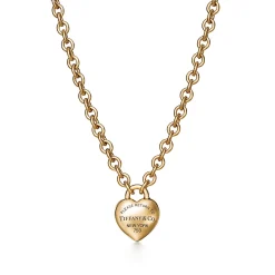 Tiffany & Co. Return to Tiffany® Full Heart Pendant in Yellow Gold | ^ Necklaces & Pendants|New Jewelry