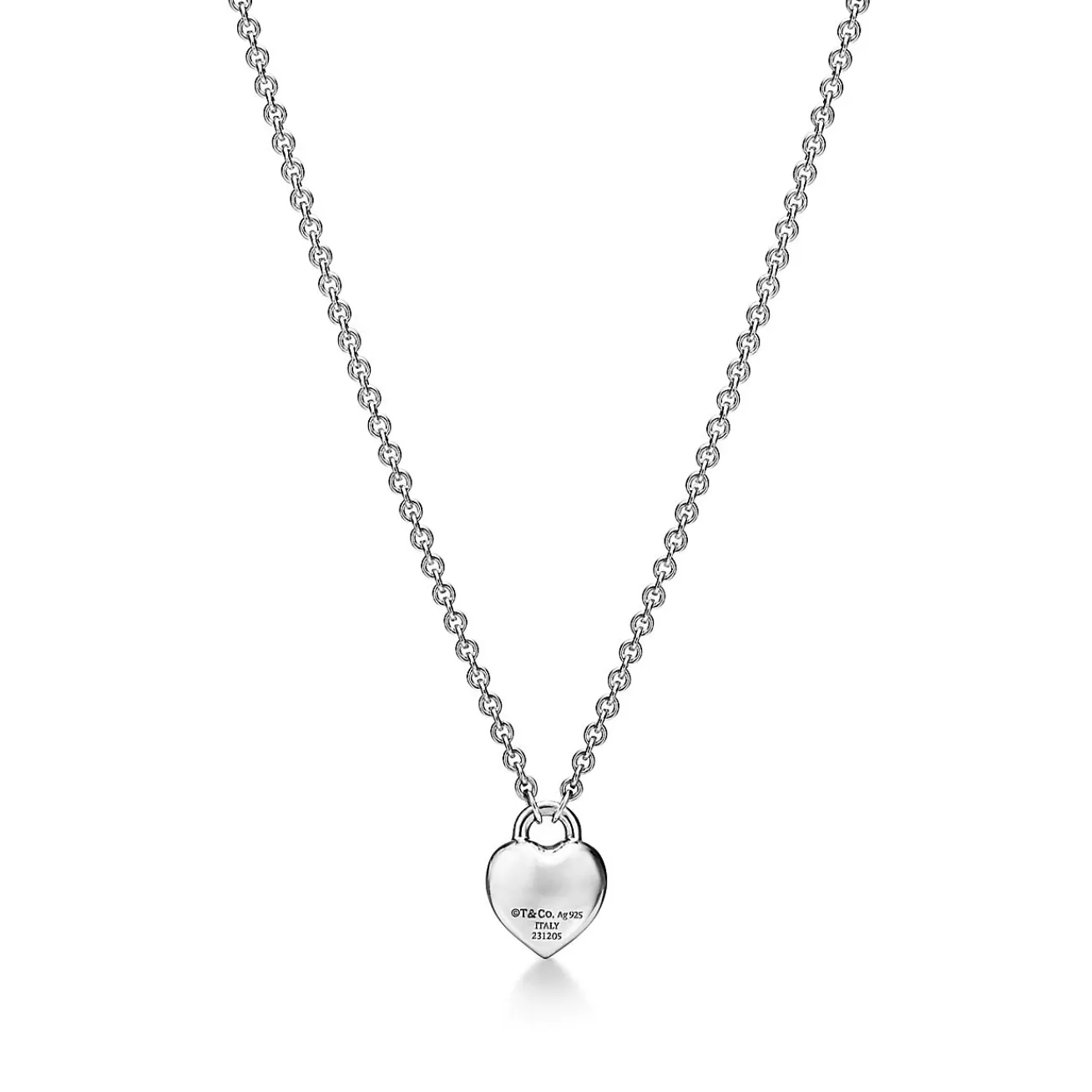 Tiffany & Co. Return to Tiffany® Full Heart Pendant in Sterling Silver | ^ Necklaces & Pendants|Gifts for Her