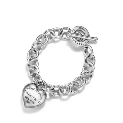 Tiffany & Co. Return to Tiffany® Full Heart Toggle Bracelet in Sterling Silver | ^ Bracelets|Gifts for Her