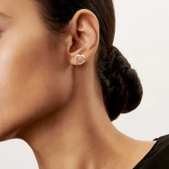 Tiffany & Co. Return to Tiffany® Full Heart Earrings in Rose Gold | ^ Earrings|New Jewelry