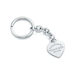Tiffany & Co. Return to Tiffany® heart tag key ring in sterling silver. | ^Women Gifts to Personalize|Key Rings