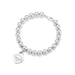 Tiffany & Co. Return to Tiffany® Heart Tag Bracelet in Silver, 8 mm | ^ Bracelets|Gifts for Her