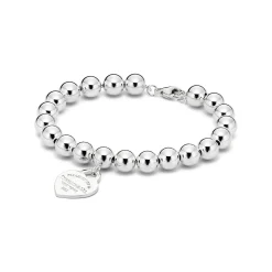 Tiffany & Co. Return to Tiffany® Heart Tag Bracelet in Silver, 8 mm | ^ Bracelets|Gifts for Her