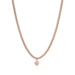 Tiffany & Co. Return to Tiffany® Heart Tag Bead Necklace in Rose Gold, Mini | ^ Necklaces & Pendants|Rose Gold Jewelry