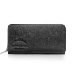 Tiffany & Co. Return to Tiffany® Large Zip Wallet in Black Leather | ^Women Small Leather Goods|Women's Accessories