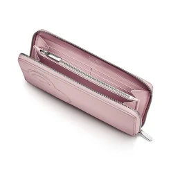 Tiffany & Co. Return to Tiffany® Large Zip Wallet in Crystal Pink Leather | ^Women Small Leather Goods|Women's Accessories