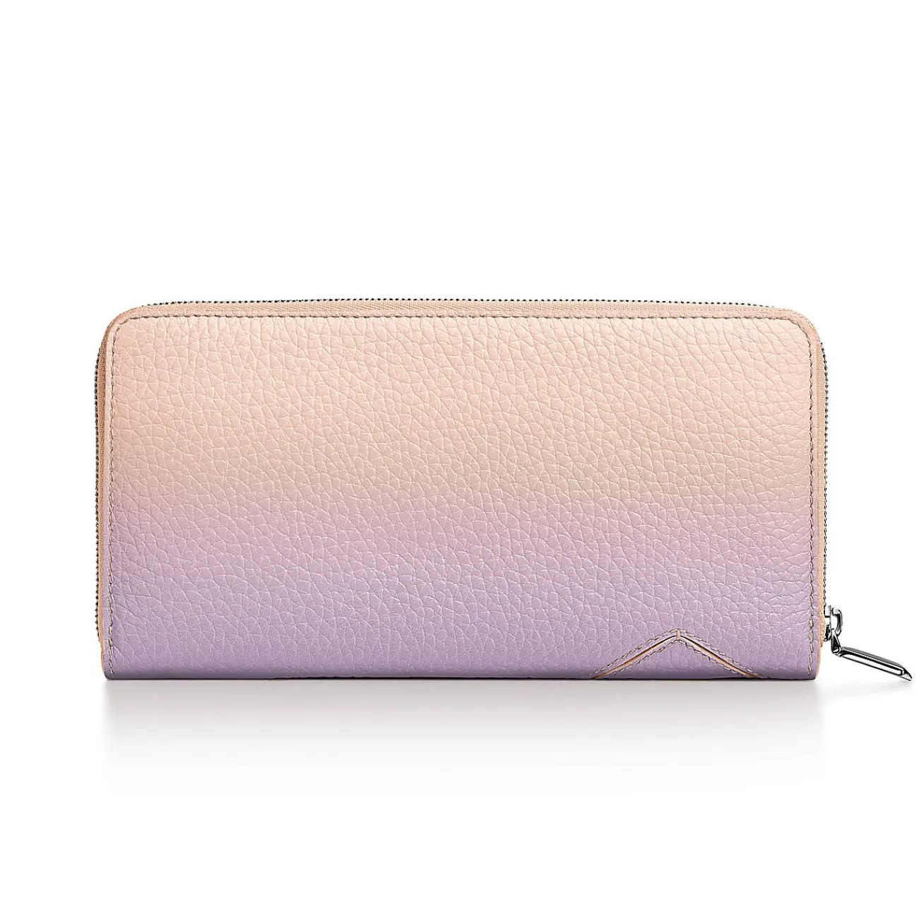 Tiffany & Co. Return to Tiffany® Large Zip Wallet in Infinity Morganite Leather | ^Women Small Leather Goods|Women's Accessories