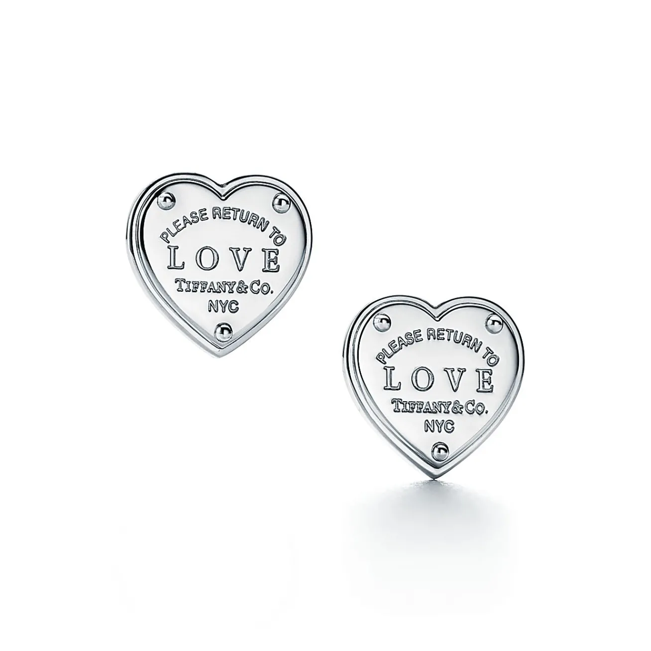 Tiffany & Co. Return to Tiffany® Love Earrings in Silver | ^ Earrings|Sterling Silver Jewelry