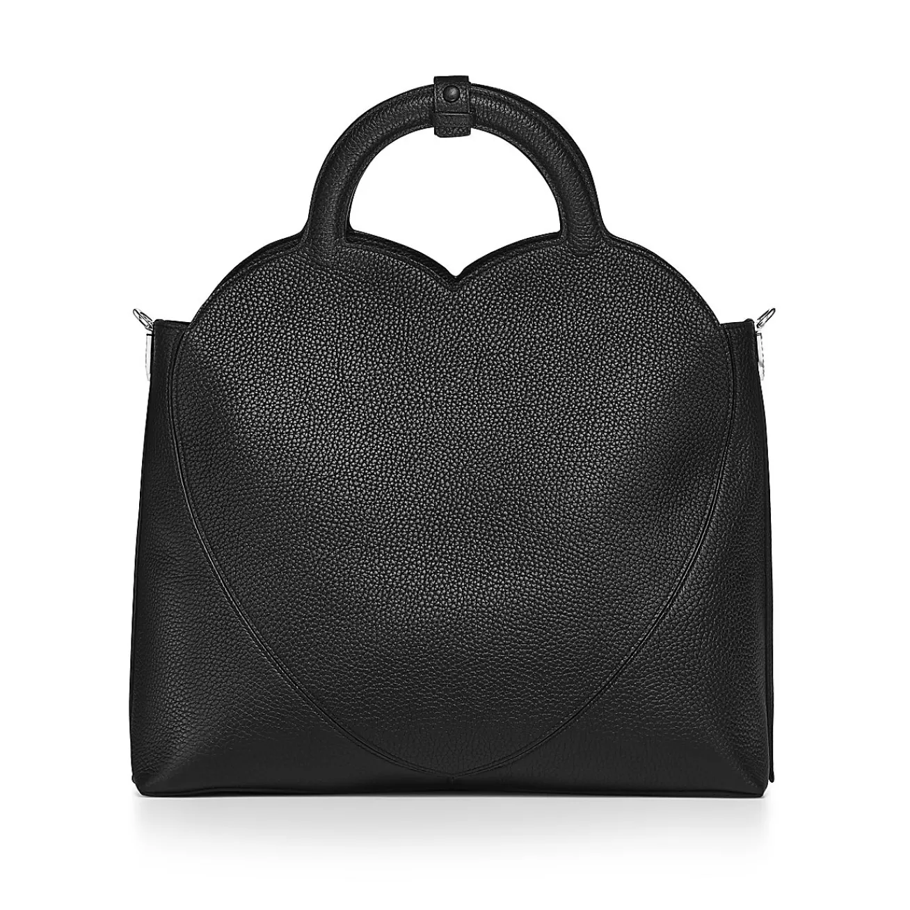 Tiffany & Co. Return to Tiffany® Medium Tote Bag in Black Leather | ^Women Bags|Women's Accessories