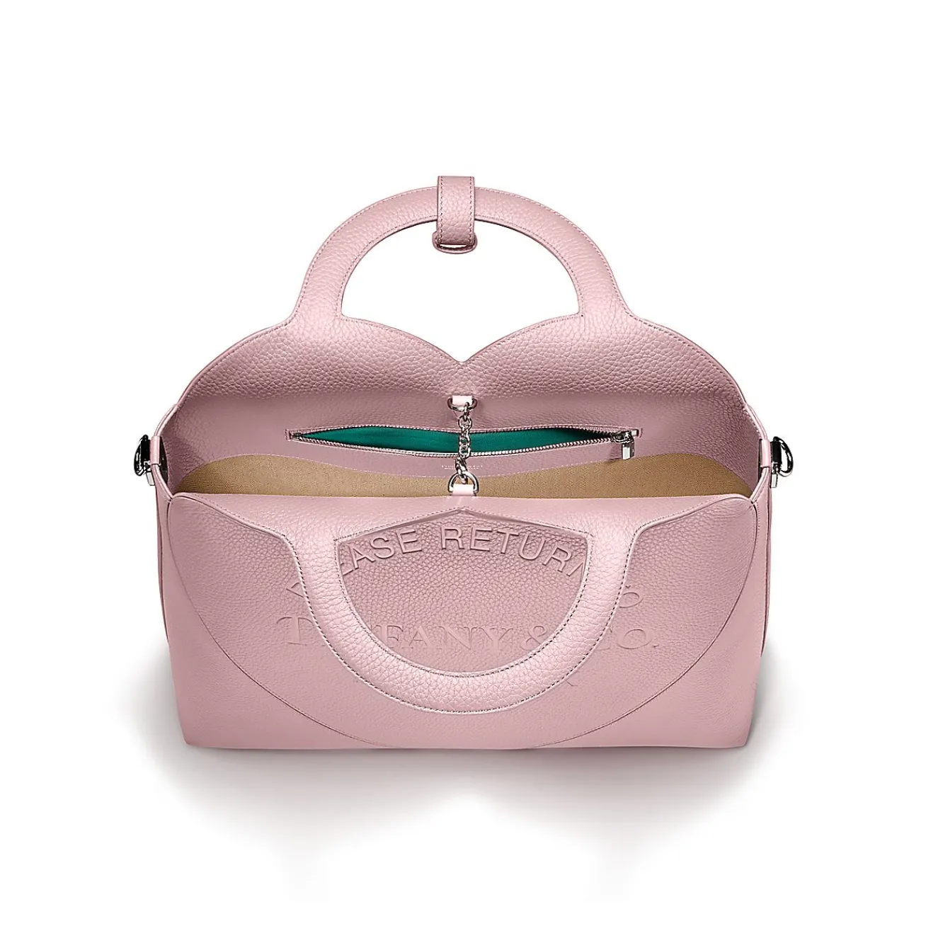 Tiffany & Co. Return to Tiffany® Medium Tote Bag in Crystal Pink Leather | ^Women Bags|Women's Accessories
