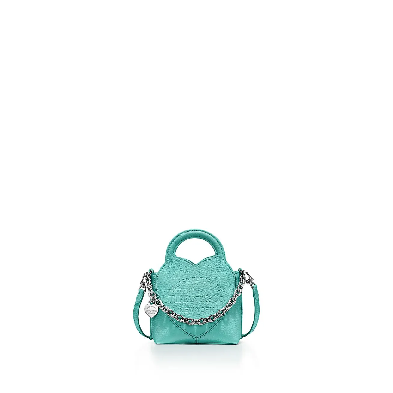 Tiffany & Co. Return to Tiffany® Micro Tote Bag in Tiffany Blue® Leather | ^Women Bags|Women's Accessories