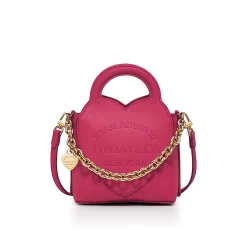 Tiffany & Co. Return to Tiffany™ Micro Tote in Cerise Leather | ^Women Online Exclusives|Women's Accessories