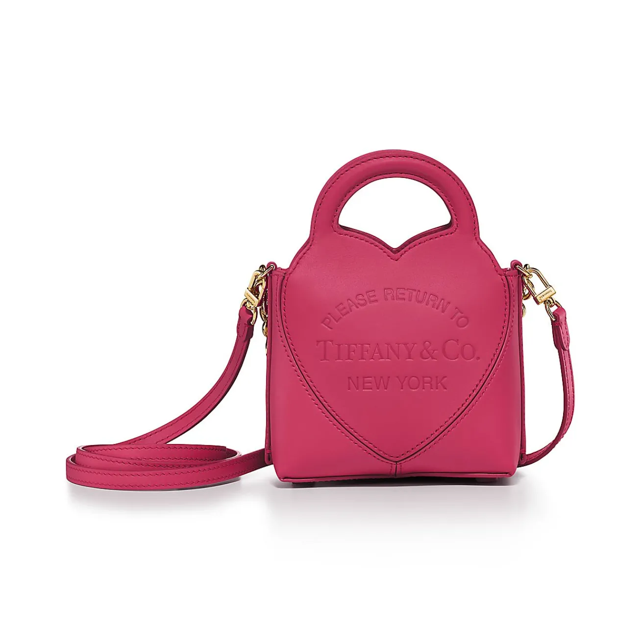 Tiffany & Co. Return to Tiffany™ Micro Tote in Cerise Leather | ^Women Online Exclusives|Women's Accessories