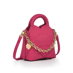 Tiffany & Co. Return to Tiffany™ Micro Tote in Cerise Leather | ^Women Online Exclusives|Women's Accessories
