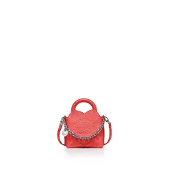 Tiffany & Co. Return to Tiffany® Micro Tote in Hibiscus Red Leather | ^Women Online Exclusives