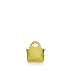 Tiffany & Co. Return to Tiffany® Micro Tote Bag in Citrine Yellow Leather | ^Women Bags|Women's Accessories