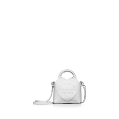 Tiffany & Co. Return to Tiffany® Micro Tote in White Leather | ^Women Bags|Women's Accessories