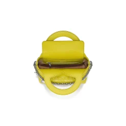 Tiffany & Co. Return to Tiffany® Mini Charm Tote in Citrine Yellow Leather | ^Women Bags|Women's Accessories