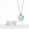 Tiffany & Co. Return to Tiffany® Mini Heart Pendant and Earrings Set in Sterling Silver | ^ Gifts for Her|Her