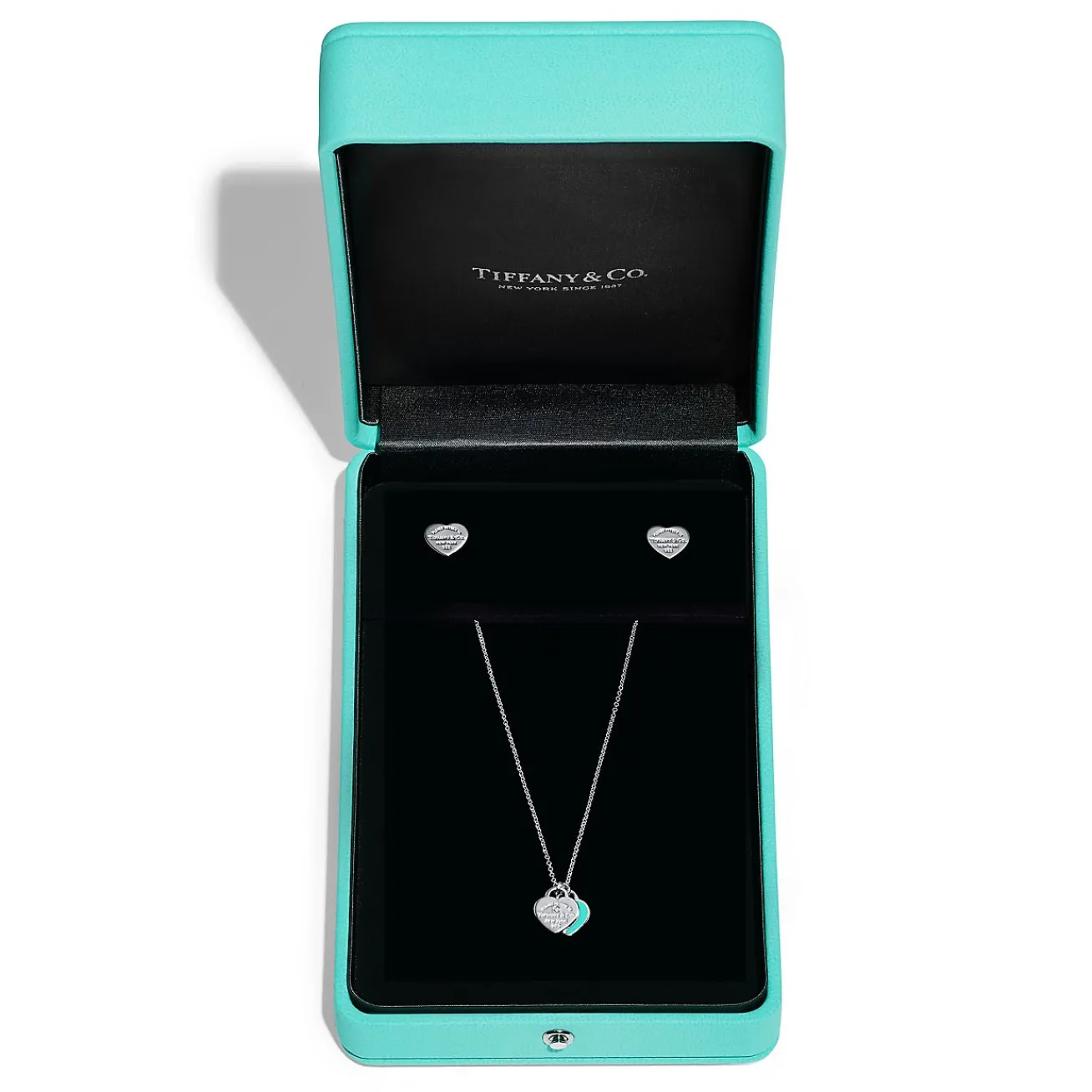 Tiffany & Co. Return to Tiffany® Mini Heart Pendant and Earrings Set in Sterling Silver | ^ Gifts for Her|Her