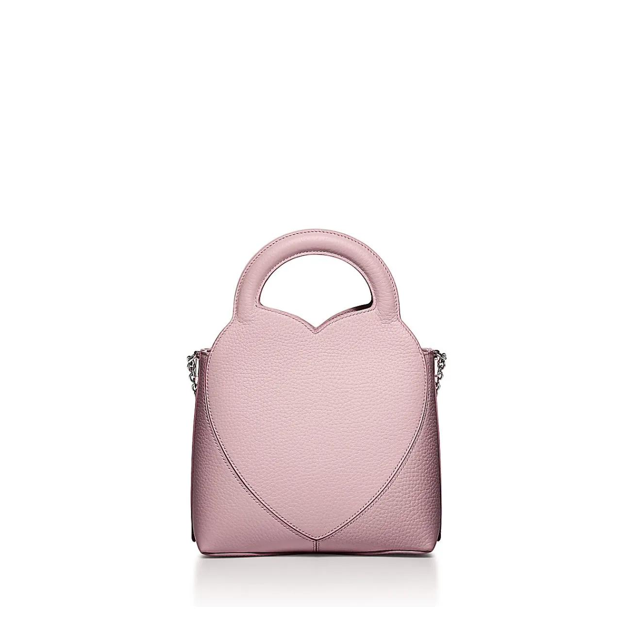 Tiffany & Co. Return to Tiffany® Mini Tote Bag in Crystal Pink Leather | ^Women Bags|Women's Accessories