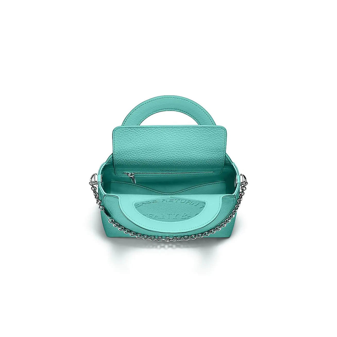 Tiffany & Co. Return to Tiffany® Mini Tote Bag in Tiffany Blue® Leather | ^Women Bags|Women's Accessories