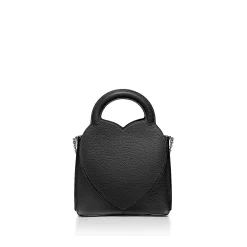 Tiffany & Co. Return to Tiffany® Mini Tote Bag in Black Leather | ^Women Bags|Women's Accessories
