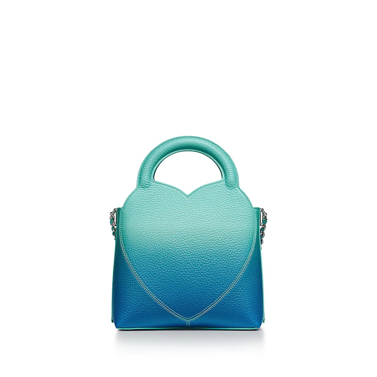 Tiffany & Co. Return to Tiffany® Mini Tote Bag in Infinity Blue Leather | ^Women Bags|Women's Accessories