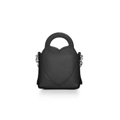 Tiffany & Co. Return to Tiffany® Nano Bag in Black Leather | ^Women Small Leather Goods|Women's Accessories